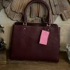 Kate Spade Leila Medium Triple Compartment Satchel Cherrywood brand New - Image 7