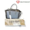 Calvin Klein Rita 2 in 1 Organizaional Satchel, Flint Stone Brand New - Image 2