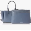 Calvin Klein Rita 2 in 1 Organizaional Satchel, Flint Stone Brand New - Image 9