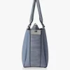 Calvin Klein Rita 2 in 1 Organizaional Satchel, Flint Stone Brand New - Image 3