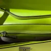 Michael Kors BradShaw Woven Leather Convertible Shoulder Bag, lime/Green EUC - Image 10