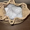 Kaye spade tan /cream color bucket bag pre used - Image 9