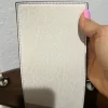 Calvin Klein Reversible Tote with Pouch, cream and Tan magnetic closure - Image 3