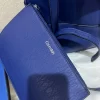 Calvin Klein Reversible Tote with Pouch, Royal blue and black magnetic closure - Image 11
