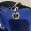 Calvin Klein Reversible Tote with Pouch, Royal blue and black magnetic closure - Image 10
