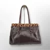 Patricia Nash Leopard Vienna Satchel Purse - Image 4