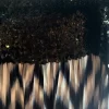 Alfani Sequined Maxi Dress in Blue/Black Abstract Print. Size P/S - Image 6