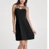 Strappy Detail A-Line Dress brand New ax’s and M ColorBlack - Image 2