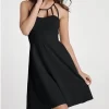 Strappy Detail A-Line Dress brand New ax’s and M ColorBlack - Image 6
