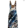 Embellished Mixed Floral Maxi Dress Multi size