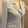A.BYER LIGHT BLUE LADY JACKET size S used made in Mexico - Image 2