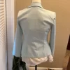 A.BYER LIGHT BLUE LADY JACKET size S used made in Mexico - Image 4