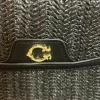 C. Wonder Women’s Jasmine Faux Straw Shoulder Bag with Bamboo-Look Handle Black - Image 2
