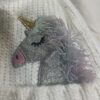 Girls unicorn hat size M one small stain can hardly see it I bet can be washed - Image 2