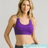 Zyia Hot Pink Bomber Bra (S) - Image 3