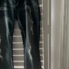 Première Denim Size 9-10 Dark wash Jean more looks like black color with Belt - Image 9