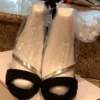 METALLIC EFFECT STRAP HEELS -5.5-BKSL Brand New - Image 2
