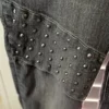 Off Black Woman skinny Jeans with beautiful details size 10 Used - Image 12