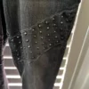 Off Black Woman skinny Jeans with beautiful details size 10 Used - Image 11