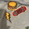 Wonder Nation boys T shirt short sleeves size S-6-7 Blue - Image 3