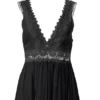 Top with Lace Black Size 4 - Image 2