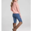 Details Sleeve Top color Light Pink Brand New XS - Image 2