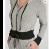 Hacci Color Block Jumpsuit Gray and black Brand new - Image 6