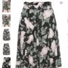 High Waisted Print Skirt size 14