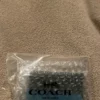 Coach Signature Pave Bar Stud Earrings Brand New - Image 4