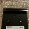 Coach Signature Pave Bar Stud Earrings Brand New - Image 2