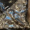dress is here Sequin V-Neck Bodycon Dress size S silver and black - Image 6