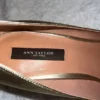 Ann Tylor gold high heels shoes used size 9.5 - Image 2