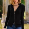 Ribbed Full Zip Cardigan size S brand New so cute and perfect