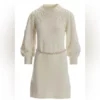 Pearl Sweater Dress With Belt XXS,XS,S Brand New. - Image 2
