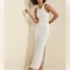 Venus Two-Piece Sweater Dress Xs, M brand new Color: Off White - Image 3