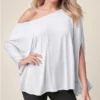Beautiful black Asymmetrical Top brand new size M - Image 3