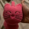 Keeping their ears warm with this cute kitties ears band pink just as new - Image 2