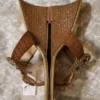 Bamboo 54 beaded wedge sandals - Image 9