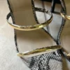 Bebe Decor Ankle Strap Sandal Collection animal print size 7.5 brand new W box - Image 8