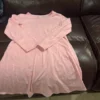 Light pink dress with to pockets size L(10-12)