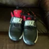 Nike size 5.5 boys red and black and white one doesn’t have straps