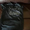 Under Armer youth size L boys t shirt black and white just as new