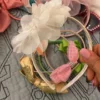 7 girls headbands in great condition . Green one need to be fix from bottom - Image 14