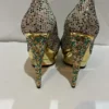 Crystal studded High heel shoes . Beautiful. l size 37 - Image 7