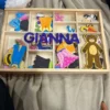 Wooden dress up the bears toys not sure if all pieces are there seems like it
