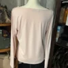 Ivanka Trump beautiful light pink blouse with buttons on the shoulders size M - Image 7