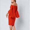 Beautiful off the shoulder dress size 6 Brand New - Image 8