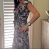 Gorgeous printed dress size medium. Just like New. Very light fabric - Image 15