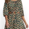 Leopard print cut out MIDI Brand New Size Large - Image 7