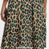 Leopard print cut out MIDI Brand New Size Large - Image 4